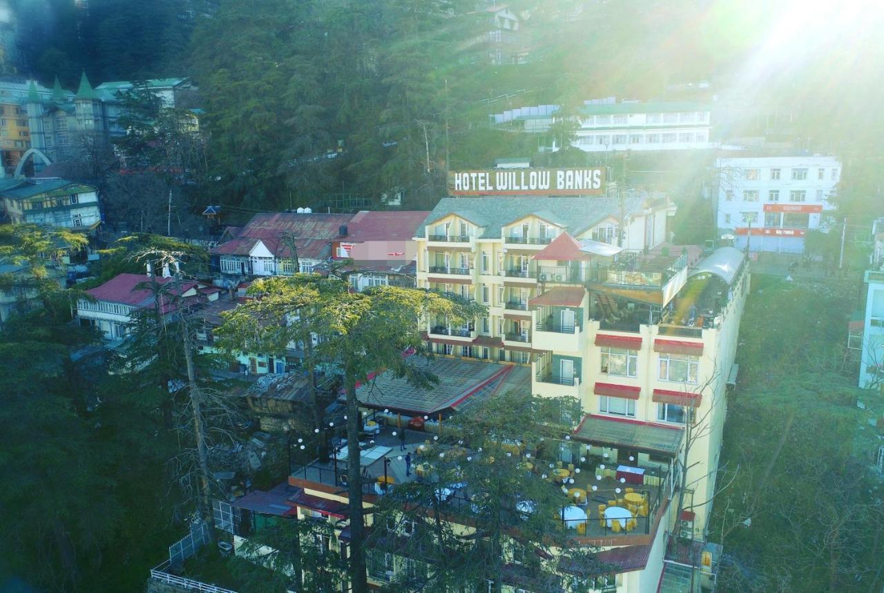 Hotel Willow Banks - Boutique 4 Star Hotel On The Mall Road Shimla Exterior foto